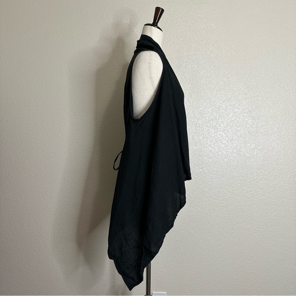 Bryn Walker 100% Linen Open Front Drape Cardigan, Sz Small - Picture 5 of 12